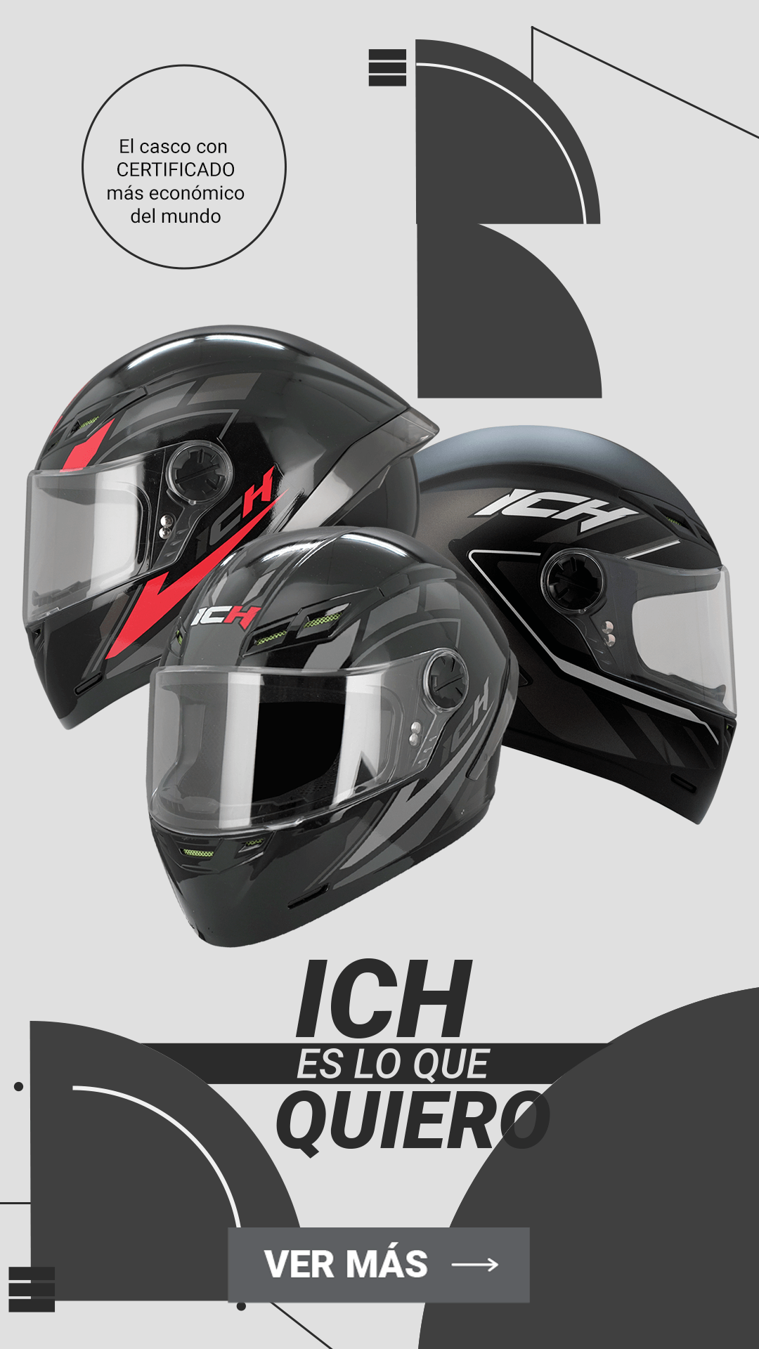 Agacharse Sangriento Treinta ICH los cascos certificados para moto más económicos